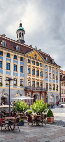 Rathaus und Marktplatz Coburg - Hotel Hahnmühle 1323